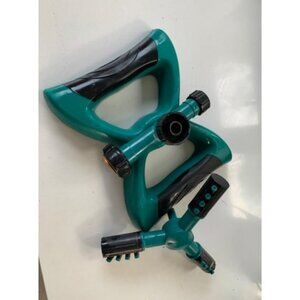 Yard Water Sprinklers for Lawn Gardening Oscillating Hose 360 Degree Rotary